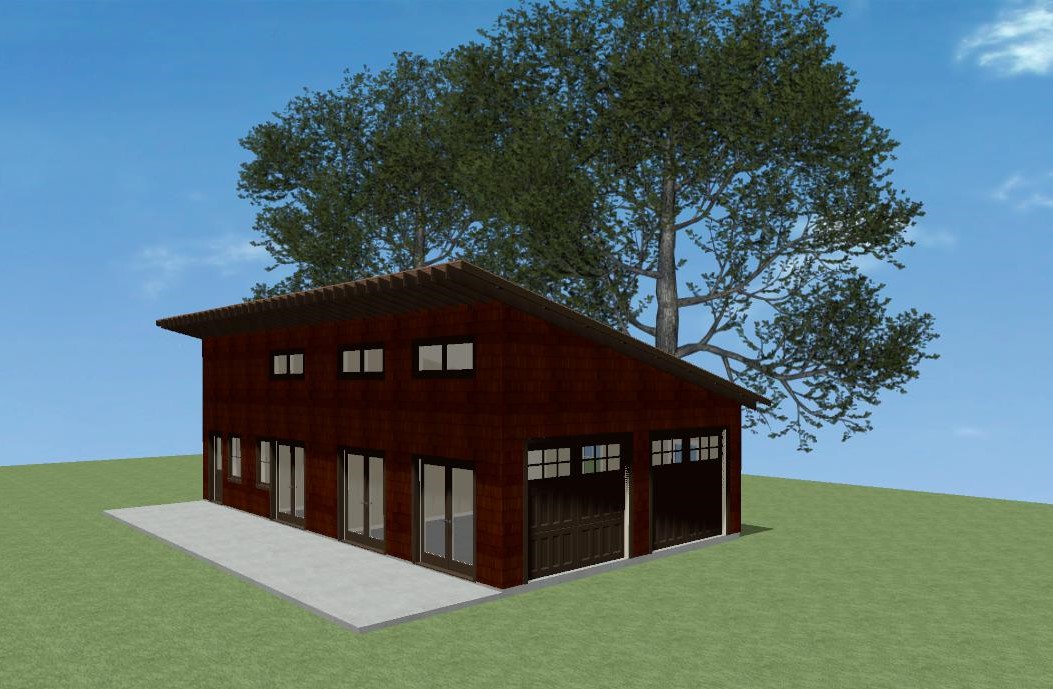 Architectural design ADU, sheds, garages, studios
